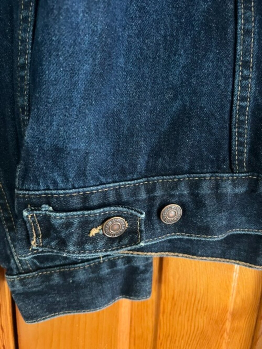 Levi's Men’s Original Denim Trucker Classic Jacket Size Large - Picture 6 of 10
